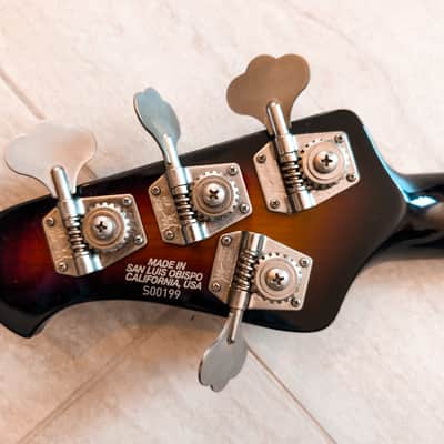 Ernie Ball Music Man H Neck-Through Body 3 Eq 2015 - Vintage Sunburst image 4
