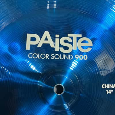 14” Paiste Color Sound 900 Blue China OPEN BOX image 2