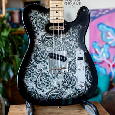 2025 Fender Japan Telecaster Limited Edition Black Paisley - USA-spec wiring - stunning MIJ! image 20