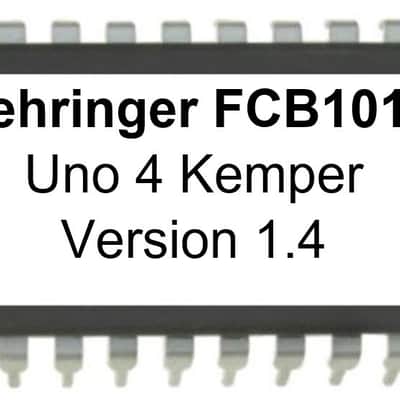 Behringer FCB1010 firmware custom upgrade: UNO4KEMPER 1.4 for FCB-1010! Bild 1