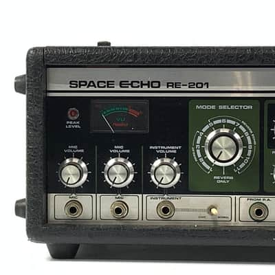 Roland RE-201 Space Echo Tape Delay / Reverb 1974 - 1988 - Black TGHM image 2