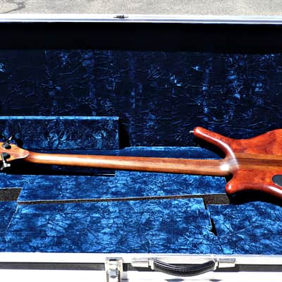 Warwick Thumb ​NT4  - 4 String Neck Thru Bass Guitar with ​Custom Ordered Calzone ATA ​Deluxe Bass Flight Case - PV Music Guitar Shop Setup and Tested - Plays / Sounds / Looks Great image 2