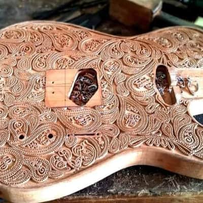 Javara Guitar Paisley motif 2024 image 1
