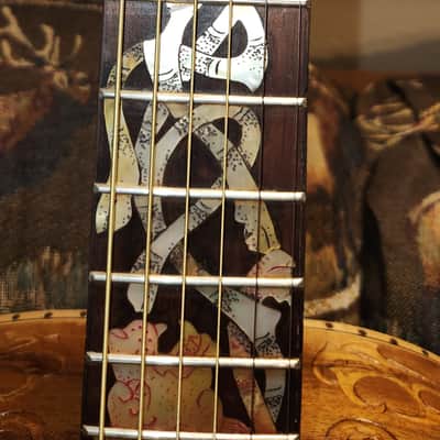 Blueberry Guitar Special Custom Grand Concert Rosewood Acoustic 6 String image 7