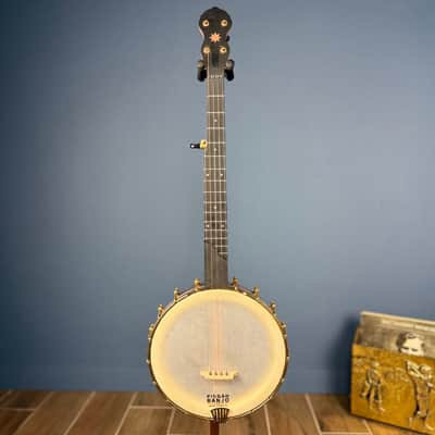 Pisgah A-Scale Cherry Rambler Special 5-String Banjo with 11" Copper Spun-Over Rim image 12