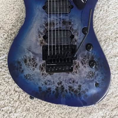 Jackson Pro Series Signature Chris Broderick Soloist™ 7P, Transparent Blue image 1
