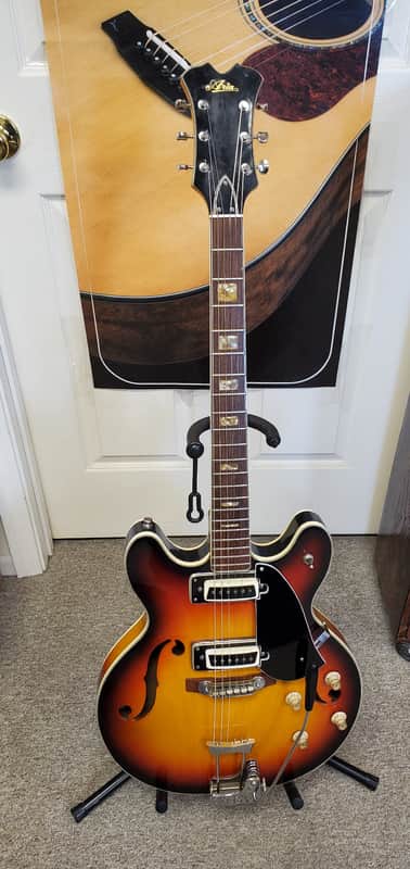 Aria Univox Matsumoku  Hollowbody 1960's Sunburst image 1