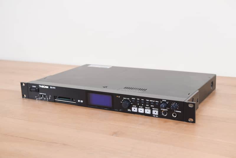 TASCAM SS-R1 Rack Mount Compact Flash Recorder (church owned) CG00KCL image 1