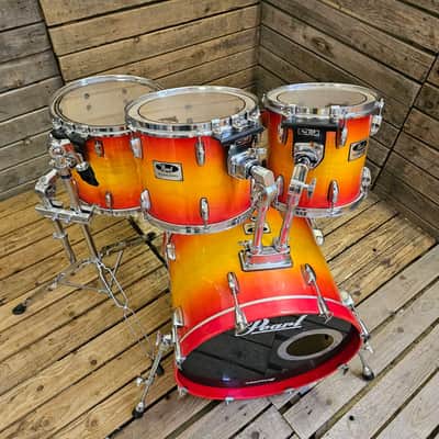 Drum Kit Pearl Session 1990s Cherry Sunburst USED! RKBPC210426 image 3