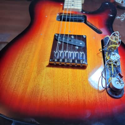 Esquire Partscaster w/ Brad Paisley Secret Agent - C.S. Bridge P/U - 3 Color Burst image 13
