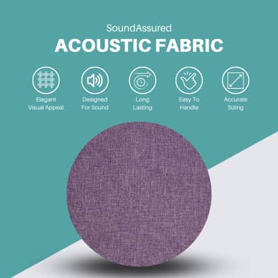 SoundAssured Acoustical Fabric - Amethyst image 2