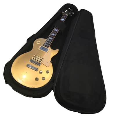 Cumberland Guitars - Embroidered Deluxe Teardrop Electric Guitar Case - Black / Black image 4