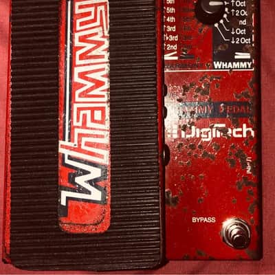 DigiTech Whammy WH-1 1989 - 1993 - Red image 2