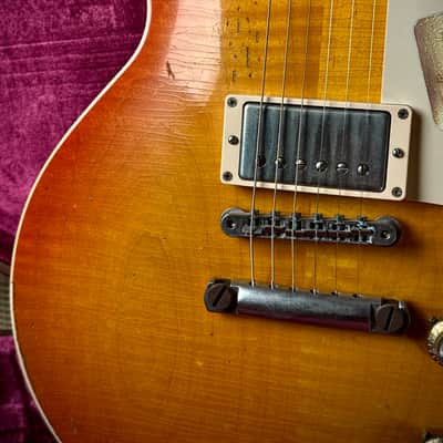 2013 Gibson Les Paul Joe Walsh 1960 Murphy Aged Tangerine image 5