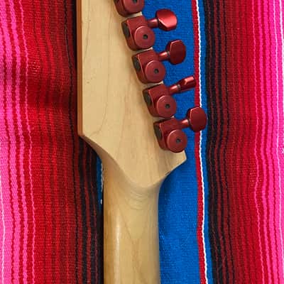 Abel Axe Anodized aluminum electric 1995 - Red anodized image 8