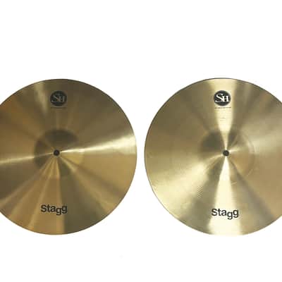 Stagg SH Series Cymbal Set 20" Ride, 18' Crash, 16" Crash, 14" Hi Hat, w/ Unlimited Bag image 5