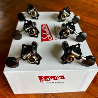 SCHALLER "GRAND TUNE" ROLLER DELUXE TUNERS FOR CLASSICAL & FLAMENCO NYLON STRING GUITARS image 8
