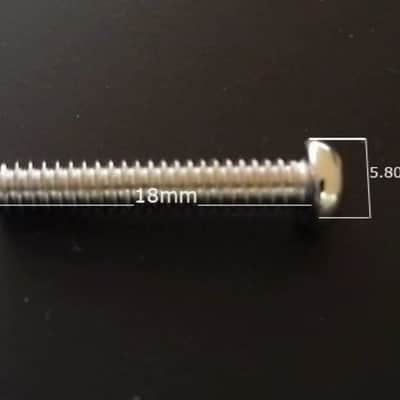 True Custom Shop® 12pk Black #6 Single Coil Pickup or Switch Screws for Fender Telecaster and Strat image 2