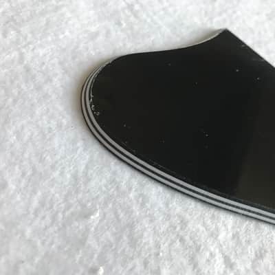 Fits Gibson ES-335 Guitar pickguard Scratch Plate Short , 5 Ply Black image 6
