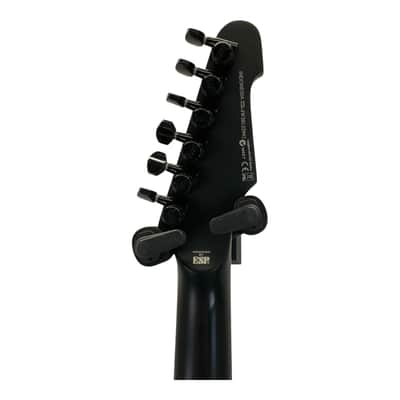 Used LTD Phoenix Black Metal Electric Guitar Black 6-String image 6