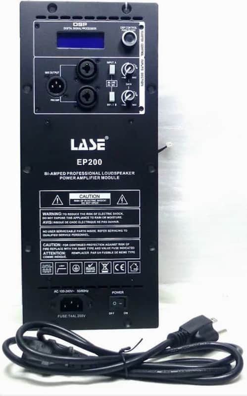 Compatible LASE Replacement Amplifier Module EV ELX200- ELX 200 10P; 12P; 15P Powered Speaker w/DSP image 1