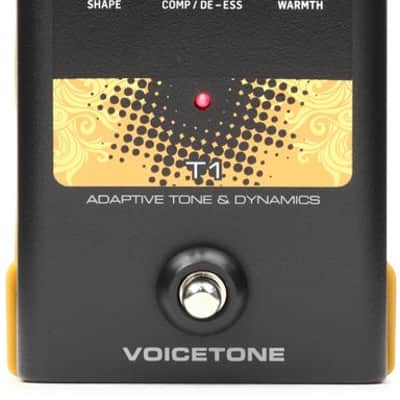 TC-Helicon VoiceTone T1 Vocal Tone and Dynamics Effects Pedal image 2