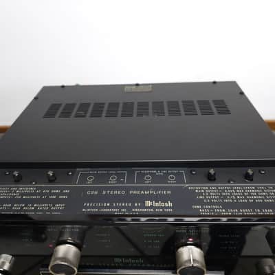 McIntosh C29 Solid State Stereo Preamplifier Serviced Good Aesthetic Condition image 6
