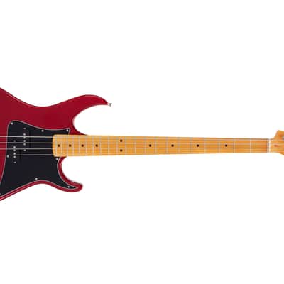 Vola Guitars ZVA 4 string bass - Candy Apple Red CLEARANCE SALE image 11