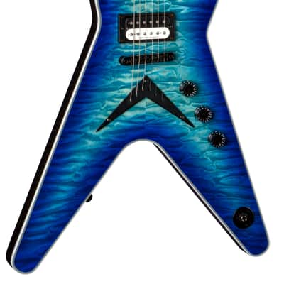 Dean ML Select Quilt Top Electric Guitar, Ocean Burst, Bundle image 7