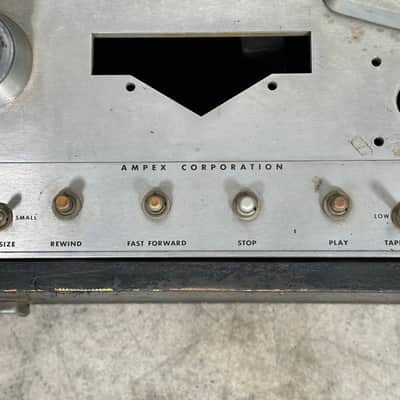Ampex 351 Reel To Reel Transport Magnetic Tape Recorder w/ Original Case image 2