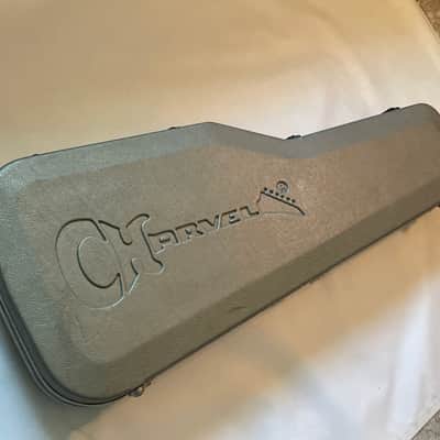 1980's Charvel Deluxe & Fusion Series Toothpaste Dinky Model Grey Chainsaw Guitar Case image 3