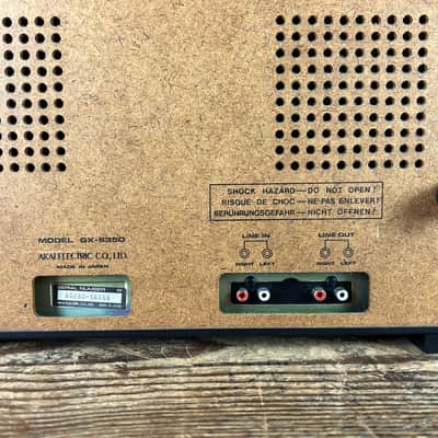 Akai GX-635D Reel to Reel Stereo Tape Recorder 1979-1980 - w/ Reel Dust Cover image 10