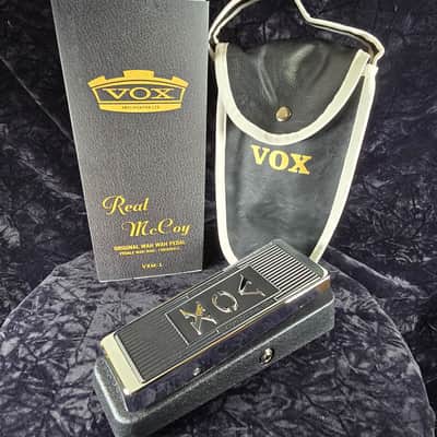 Vox RM1 Real McCoy Wah Black / Chrome