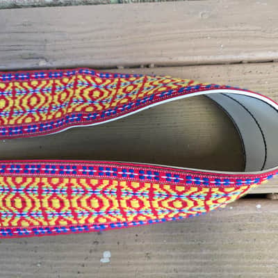 Vintage 1960's Ace-Style 3" Wide Guitar/Bass Strap! Rare, Original Case Candy! image 3