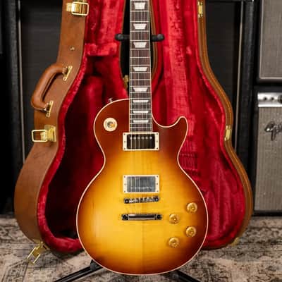 Gibson Les Paul Standard 50s Faded Electric Guitar - Vintage Tobacco with Hardshell Case image 14