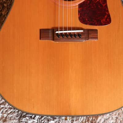 Rare Vintage JAPAN made Washburn D30S 1995 Cedar + Birdseye Maple + Pro Setup image 9