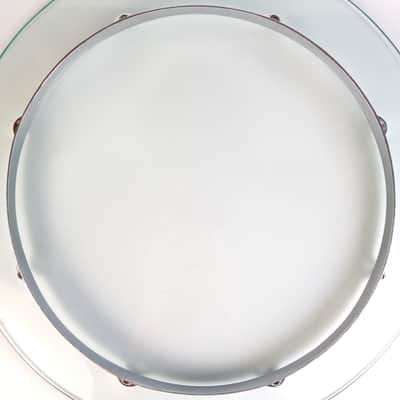 Gretsch 14" Batter Broadkaster Chrome Die-Cast Snare Drum/Floor Tom Rim/Hoop 50s image 6