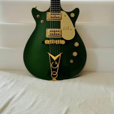 Gretsch Custom Shop Masterbuilt Stephen Stern 1962 Penguin Double Cutaway G6134 - elegant Cadillac Green (rare & unplayed) image 4
