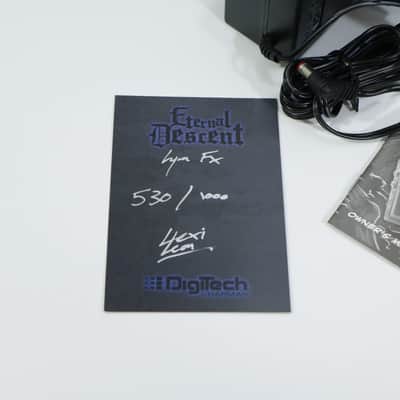 Digitech Lyra Eternal Descent (s/n 530 of 1000, Very Rare, Mint in Box with Adapter) image 2