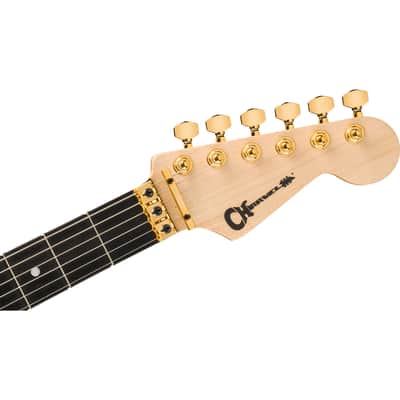 Charvel MJ Series San Dimas 1 HSS FR BLK EB image 5