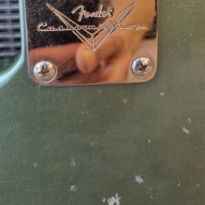 🔥 Fender Custom Shop Todd Krause Master Design 50's Stratocaster Moss Green 2014 - RARE image 22