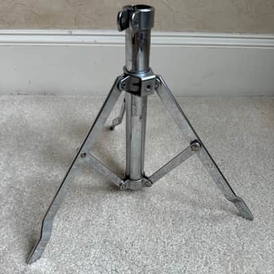 Ludwig Vintage Atlas Snare Drum Stand 3 Legged Base Part - Bonham Like 70s - Chrome image 1