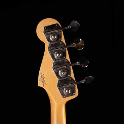 Fender Custom Shop 1964 Jazz Bass Closet Classic Olympic White image 11
