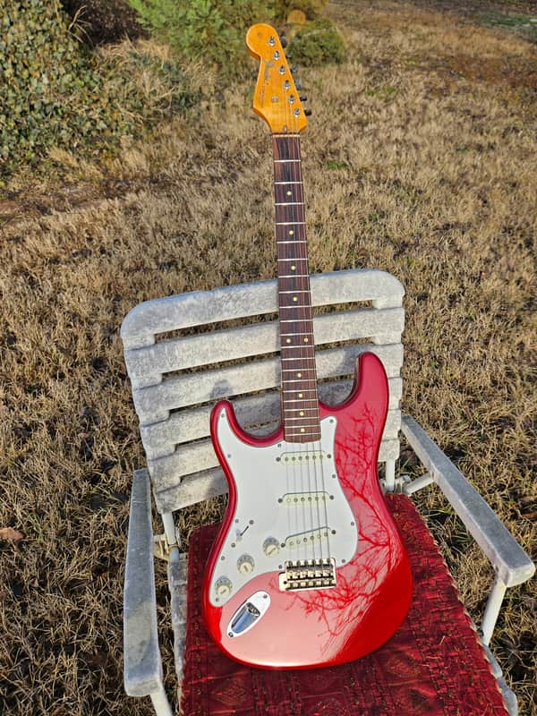Lefty Warmoth Custom Made Stratocaster reissue 2000' image 1