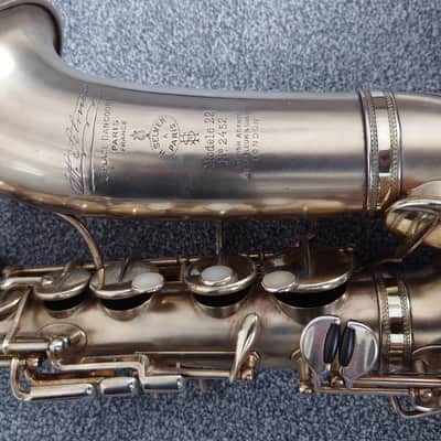 Vintage Selmer Modele 22 Alto Saxophone 1922 - Silver image 16