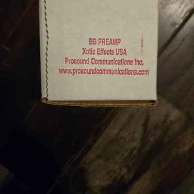 Xotic BB Preamp 2000's-Box Only, NO PEDAL/ for serious collectors only/Very Rare image 2