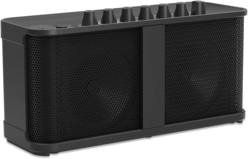 Mini Guitar Combo Amplifier, 5W Portable Electric Guitar Amp Rechargeable, Wireless Guitar Practice Amp image 1