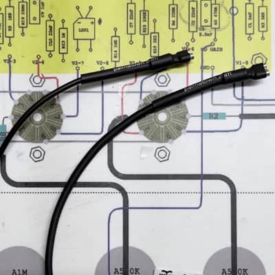 Wiring Harness Layout #1 for Single Cab / 4x12 / 4x10 with Series and Parallel Connection, Vintage Style Speaker Cable, Switchcraft 1/4” Input Jack image 13