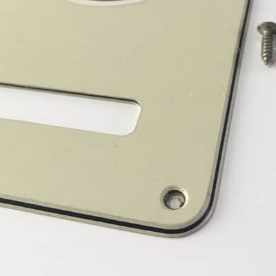 Genuine Fender USA Guitar Rare Right Hand Mint Green Back Plate Cover Strat MIM image 3