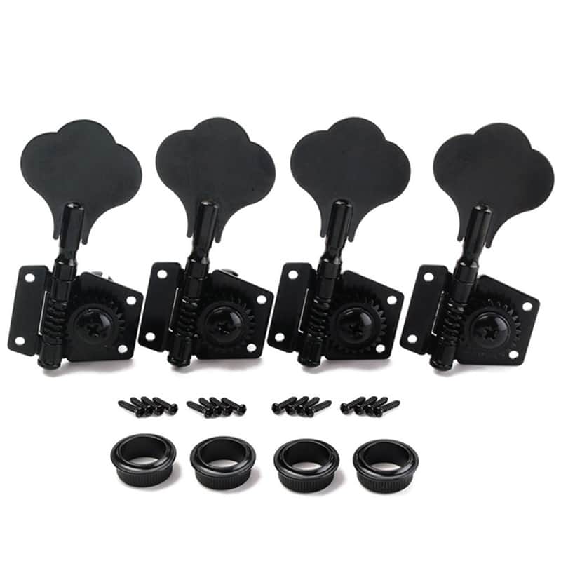 Bass Tuners Machine Heads Black image 1
